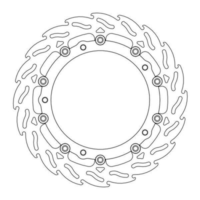 Bild von Bremsscheiben Street Flame vorne rechts