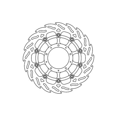 Bild von Bremsscheiben Street Flame vorne rechts