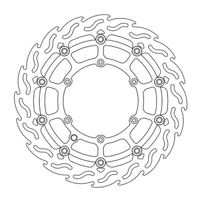Bild von Bremsscheiben Supermotard Flame