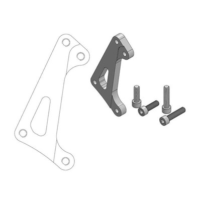 Bild von Bremszangenadapter SM 320mm auf M-M Bremszangen