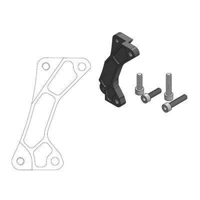 Bild von Bremszangenadapter SM 320mm auf M-M Bremszangen
