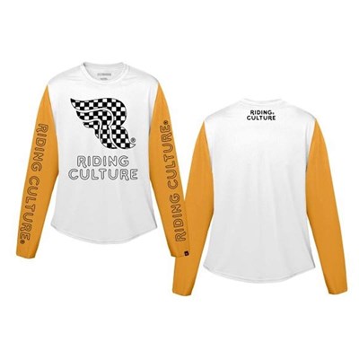 Bild von Checkerboard Longsleeve Lady white