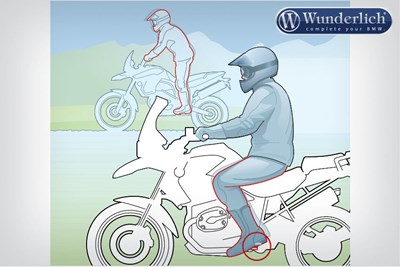 Bild von Fahrer Rastenverlegung »ERGO«