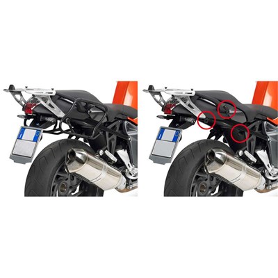 Bild von GIVI Seitenträger PLXR für V35 / V37 und Kappa K33