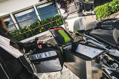 Bild von Gepäcknetz für Alu Topcase