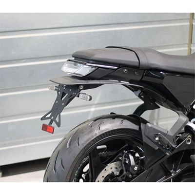 Bild von Kennzeichenhalter 125/401 Vit/Svart