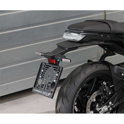 Bild von Kennzeichenhalter 125/401 Vit/Svart