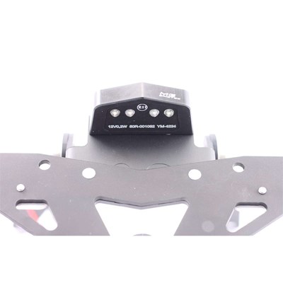 Bild von Kennzeichenhalter 701 Svart/Vitpilen