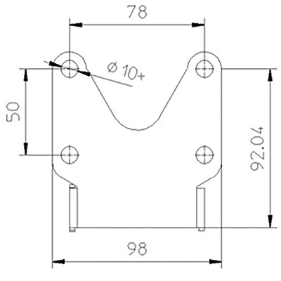 Bild von Kennzeichenhalter Universal