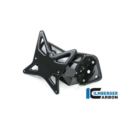 Bild von Kennzeichenhalter inkl.Zahnriemenabdeckung glanz