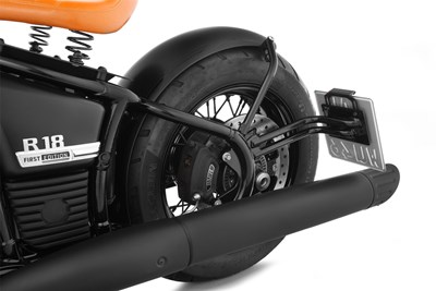 Bild von Kennzeichenträger seitlich