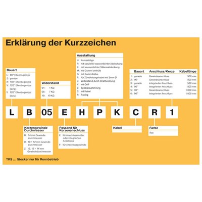 Bild von Kerzenstecker NGK LB05E
