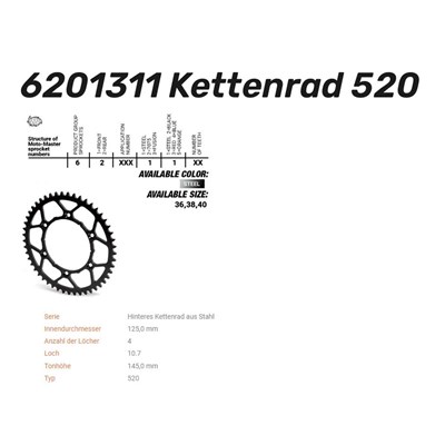 Bild von Kettenkranz Stahl Ultralight