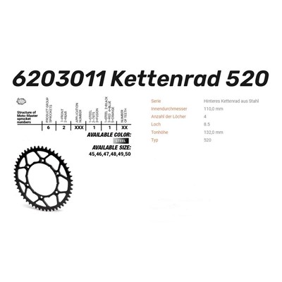 Bild von Kettenkranz Stahl Ultralight