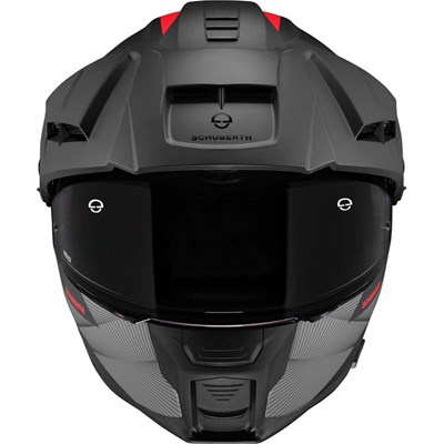 Bild von Klapphelm E2 Defender Red