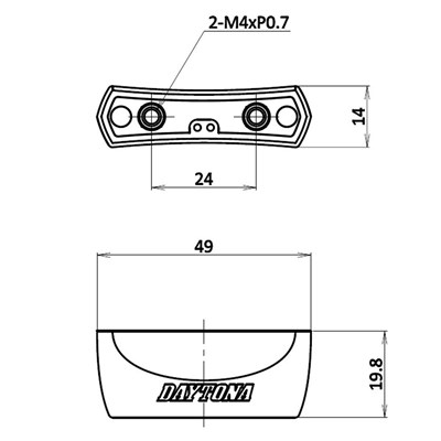 Bild von LED-Nummernbeleuchtung DAYTONA
