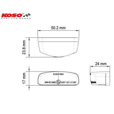 Bild von LED Rücklicht Hawkeye