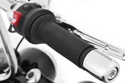 Bild von Ledermanschetten für die Griffe der BMW R 18