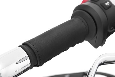 Bild von Ledermanschetten für die Griffe der BMW R 18