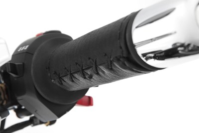 Bild von Ledermanschetten für die Griffe der BMW R 18