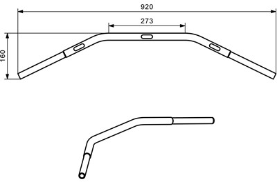 Bild von Lenker »DRAG BAR«