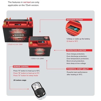 Bild von Lithium Batterie LTX20 Heated