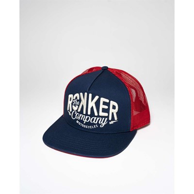 Bild von MOTORCYCLES & CO SNAPBACK BLUE/RED