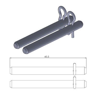 Bild von Moto-Master Bremsbelagstift