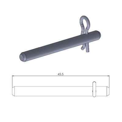 Bild von Moto-Master Bremsbelagstift