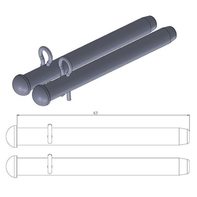 Bild von Moto-Master Bremsbelagstift