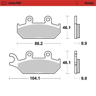 Bild von Moto-Master Bremsbeläge