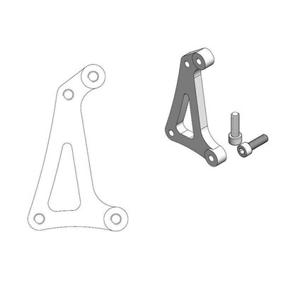Bild von Moto Master Bremszangenadapter