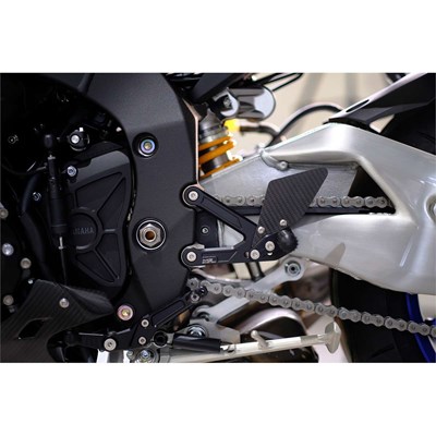Bild von Rastenanlage YA YZF-R1 15-, schwarz