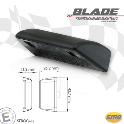 Bild von SMD-Nummernbeleuchtung BLADE