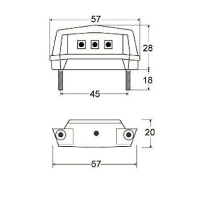 Bild von SMD-Nummernbeleuchtung Flat
