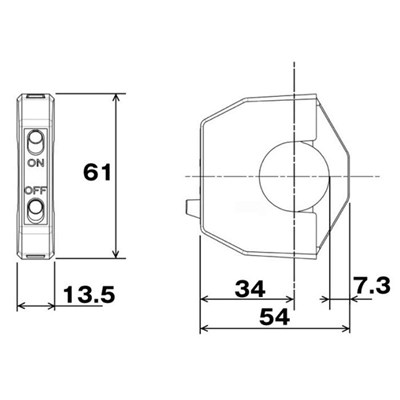 Bild von Schalter "Slim" AN/AUS