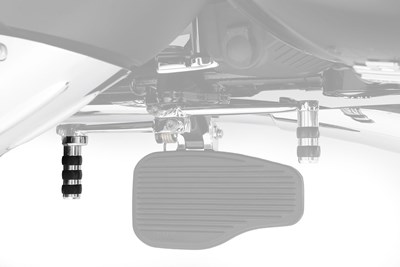 Bild von Schalthebelverlängerung vorne mit Trittbrett