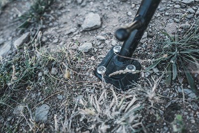 Bild von Seitenständer-Auflagevergrößerung