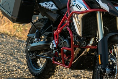 Bild von Seitenständer-Auflagevergrößerung