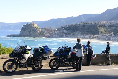 Bild von Seitenständer-Auflagevergrößerung