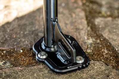 Bild von Seitenständer Auflagevergrößerung