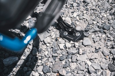 Bild von Seitenständer-Auflagevergrößerung