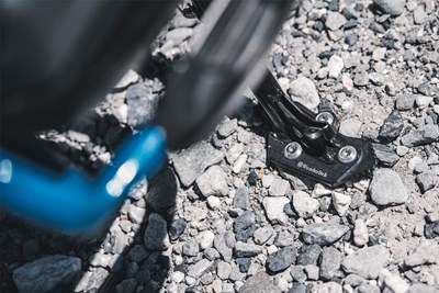 Bild von Seitenständer-Auflagevergrößerung