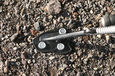 Bild von Seitenständer-Auflagevergrößerung