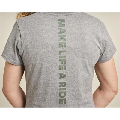 Bild von T-Shirt MAKE LIFE A RIDE Damen