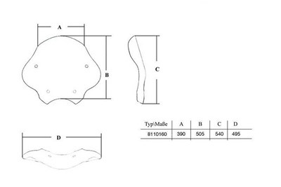 Bild von Tourenscheibe »VARIO-ERGO«