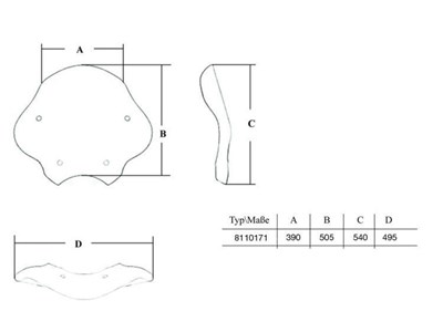 Bild von Tourenscheibe »VARIO-ERGO«