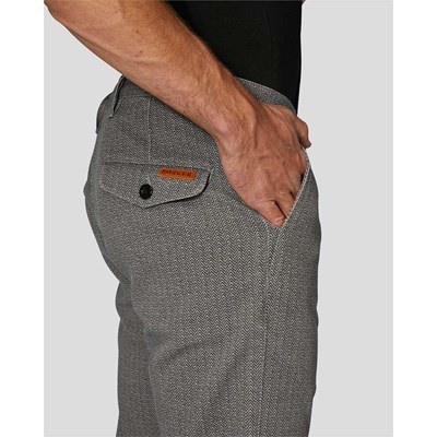Bild von Tweed Chino Tapered Slim Grey