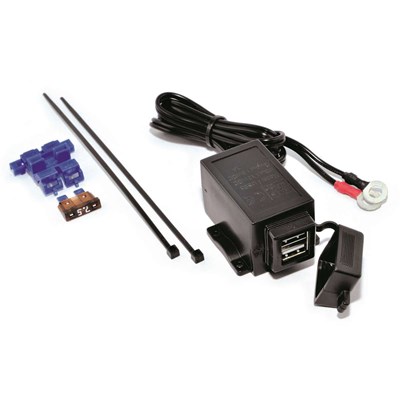 Bild von USB Doppel-Bordsteckdose