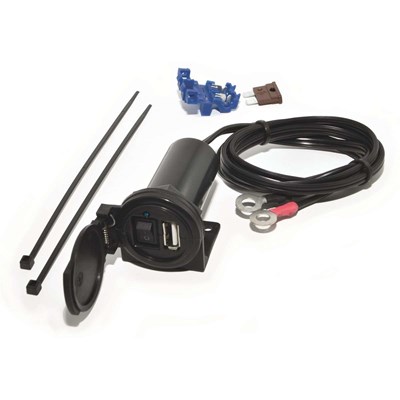 Bild von USB Steckdose mit Schalter